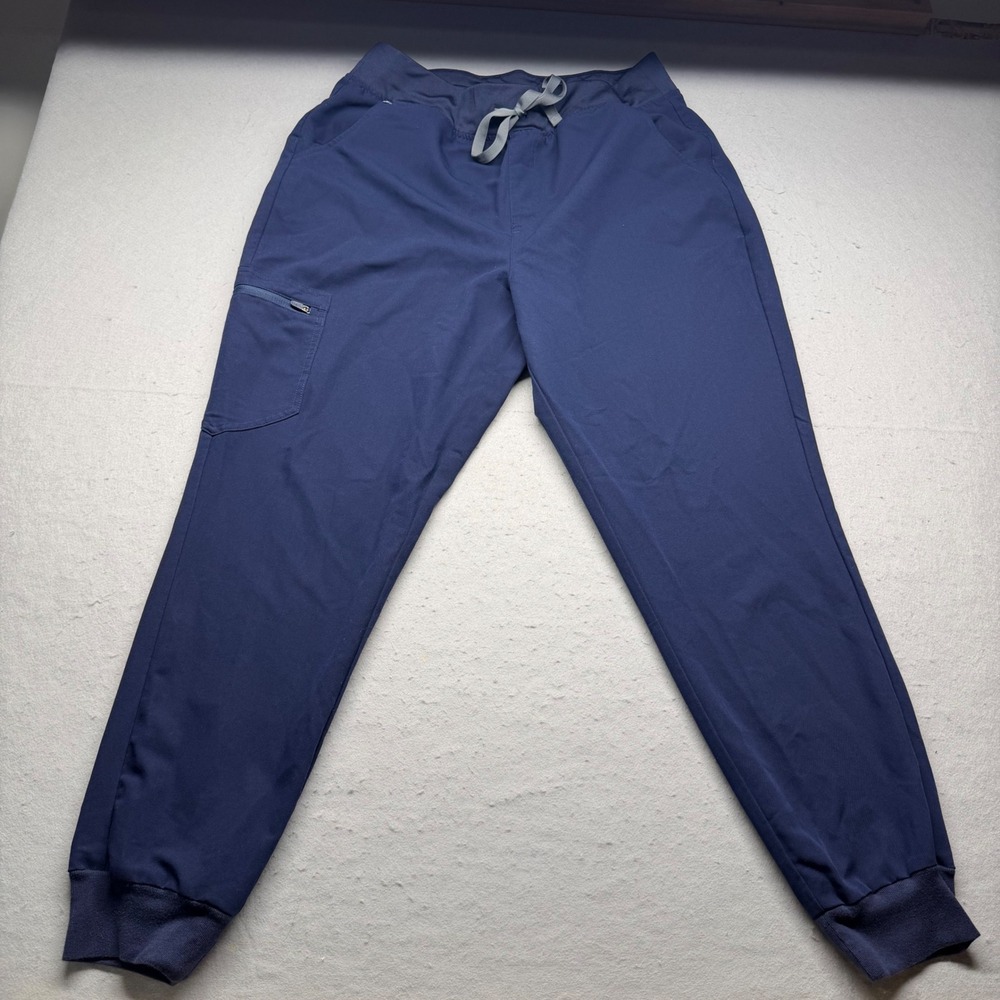 FIGS Scrub Pants Womens L Navy Blue HW Zamora Joggers